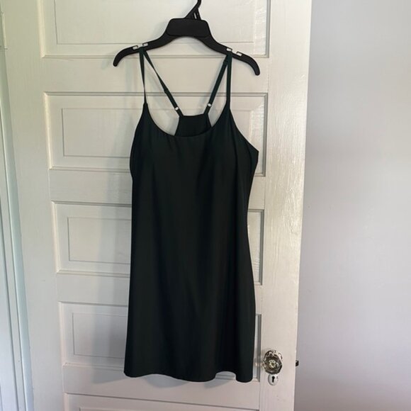 Hinter Green Racerback Athletic Strappy Dress - Picture 1 of 5